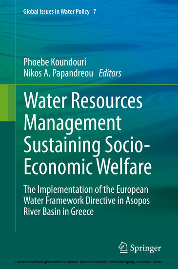 Water Resources Management Sustaining Socio-Economic Welfare main product photo