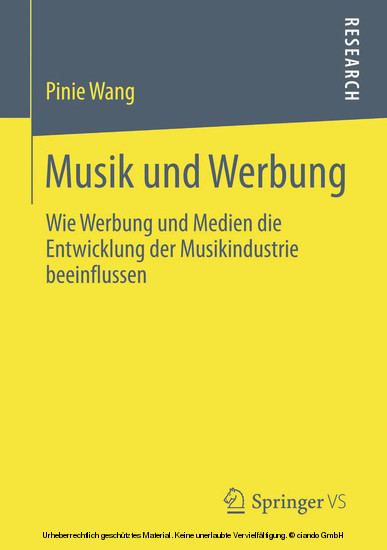 Musik und Werbung main product photo