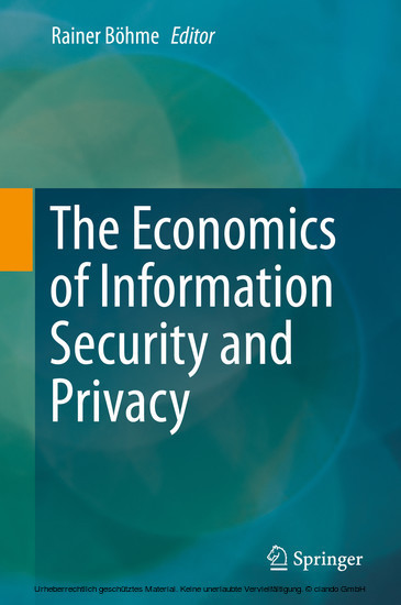 The Economics of Information Security and Privacy main product photo