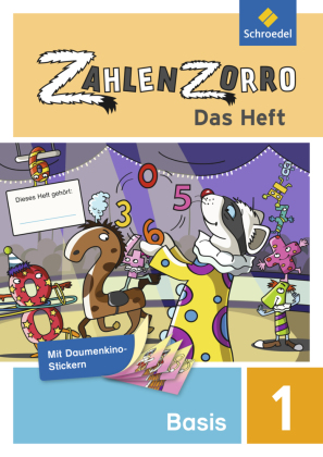 Zahlenzorro - Das Heft