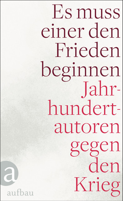 Es muss einer den Frieden beginnen main product photo