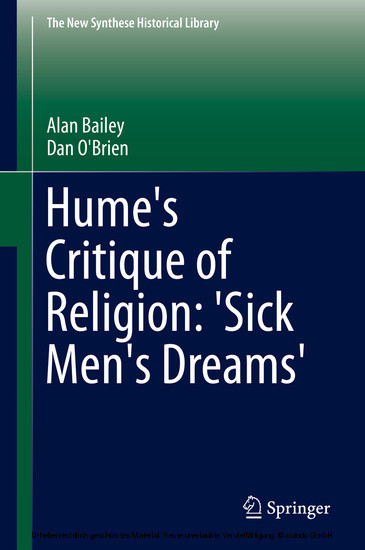 Hume's Critique of Religion: 'Sick Men's Dreams' main product photo