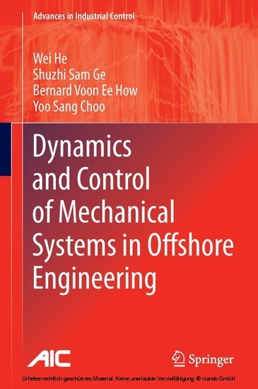 Dynamics and Control of Mechanical Systems in Offshore Engineering main product photo