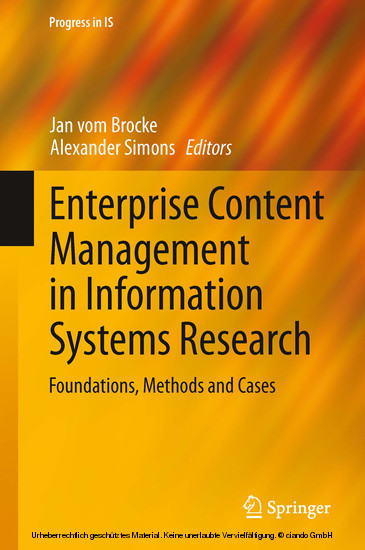 Enterprise Content Management in Information Systems Research main product photo