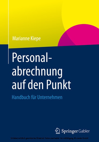 Personalabrechnung auf den Punkt main product photo