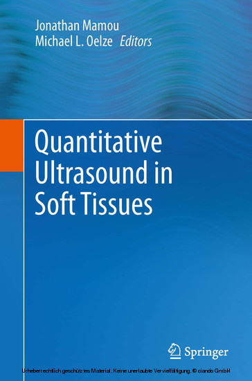 Quantitative Ultrasound in Soft Tissues main product photo