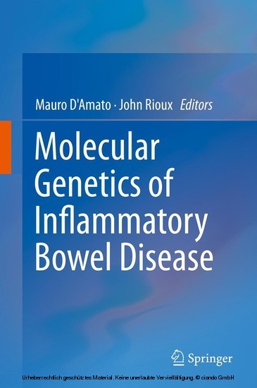 Molecular Genetics of Inflammatory Bowel Disease main product photo
