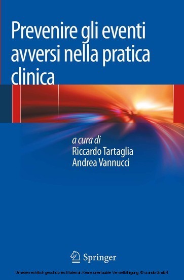 Prevenire gli eventi avversi nella pratica clinica main product photo