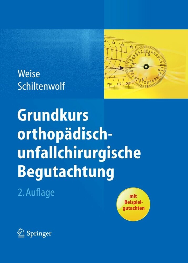 Grundkurs orthopädisch-unfallchirurgische Begutachtung main product photo