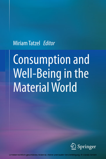 Consumption and Well-Being in the Material World main product photo