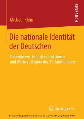 Die nationale Identität der Deutschen
