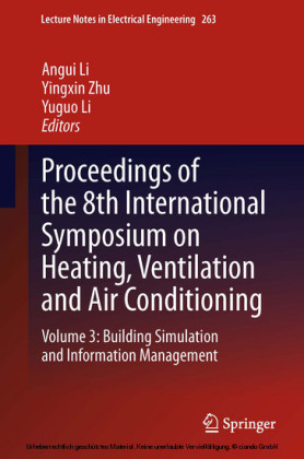 Proceedings of the 8th International Symposium on Heating, Ventilation and Air Conditioning