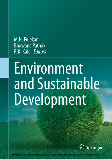 Environment and Sustainable Development main product photo