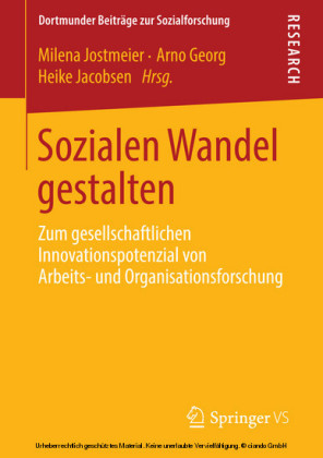 Sozialen Wandel gestalten