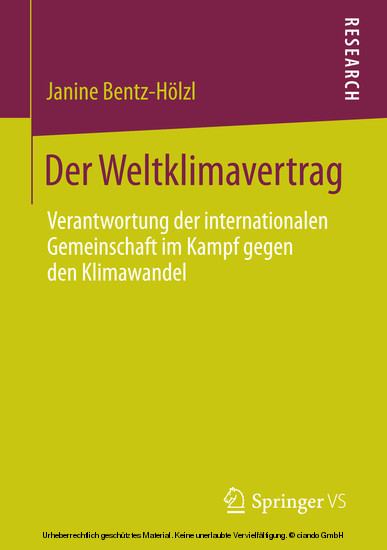 Der Weltklimavertrag main product photo