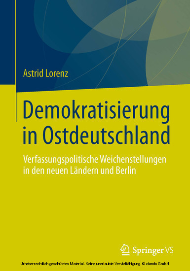 Demokratisierung in Ostdeutschland main product photo