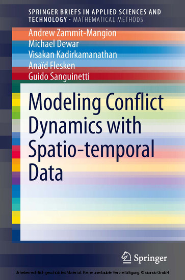 Modeling Conflict Dynamics with Spatio-temporal Data main product photo