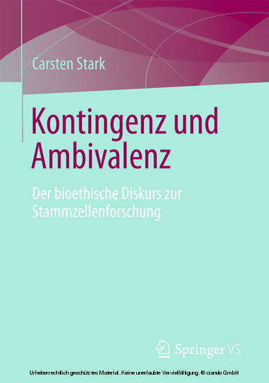 Kontingenz und Ambivalenz main product photo