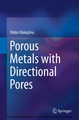 Porous Metals with Directional Pores
