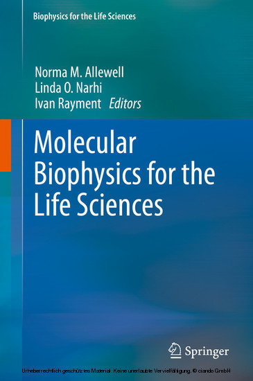 Molecular Biophysics for the Life Sciences main product photo