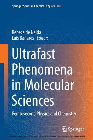 Ultrafast Phenomena in Molecular Sciences main product photo