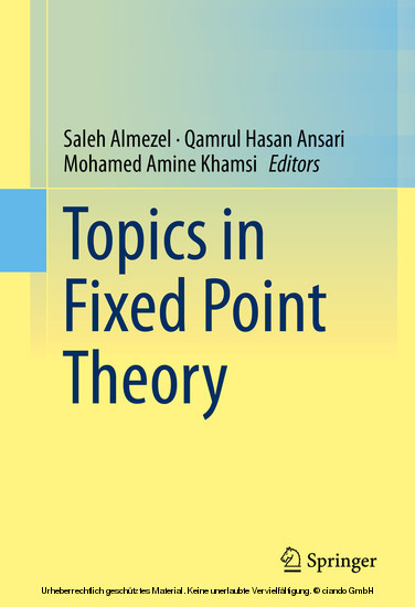 Topics in Fixed Point Theory main product photo