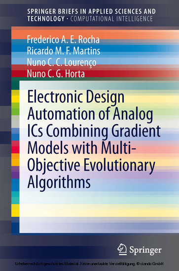 Electronic Design Automation of Analog ICs combining Gradient Models with Multi-Objective Evolutionary Algorithms main product photo