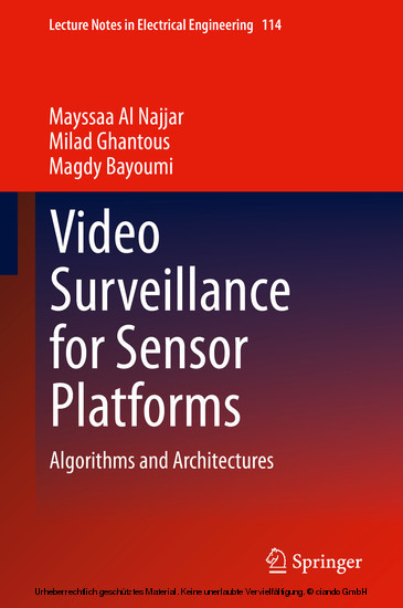Video Surveillance for Sensor Platforms main product photo