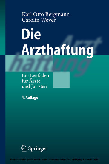 Die Arzthaftung main product photo