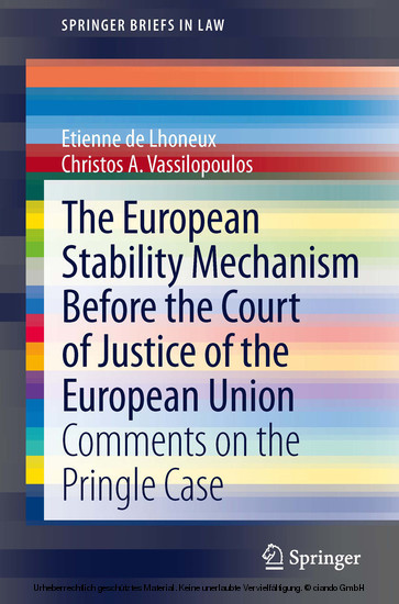 The European Stability Mechanism before the Court of Justice of the European Union main product photo