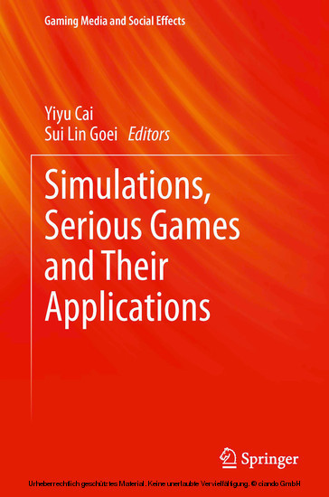Simulations, Serious Games and Their Applications main product photo
