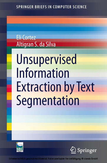 Unsupervised Information Extraction by Text Segmentation main product photo