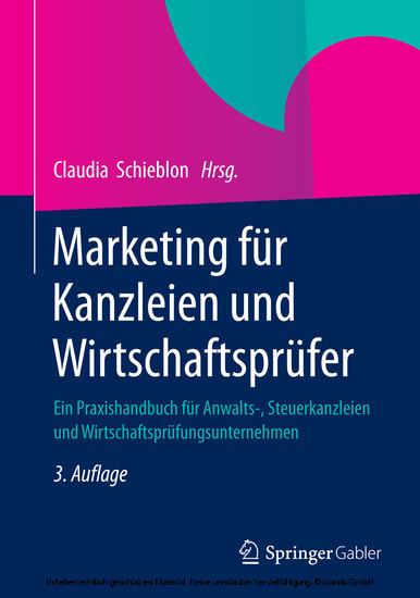 Marketing für Kanzleien und Wirtschaftsprüfer main product photo
