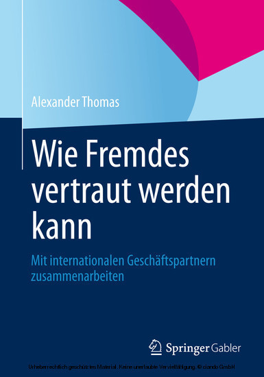 Wie Fremdes vertraut werden kann main product photo