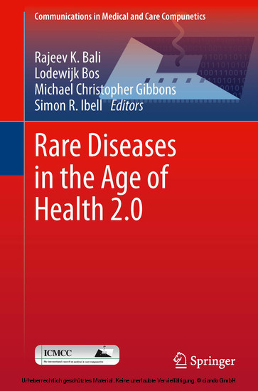 Rare Diseases in the Age of Health 2.0 main product photo
