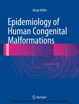 Epidemiology of Human Congenital Malformations