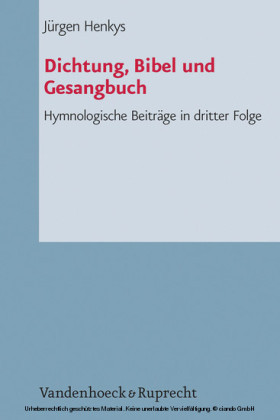 Dichtung, Bibel und Gesangbuch