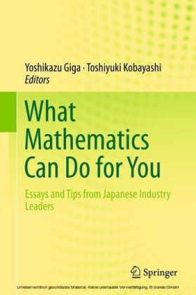 What Mathematics Can Do for You