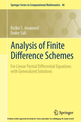 Analysis of Finite Difference Schemes