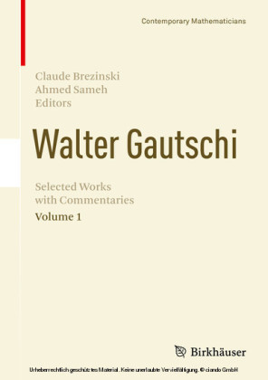 Walter Gautschi, Volume 1