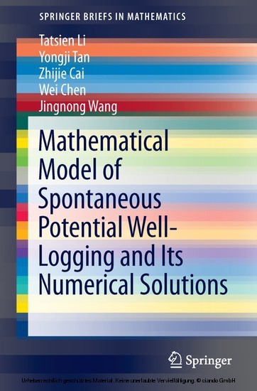 Mathematical Model of Spontaneous Potential Well-Logging and Its Numerical Solutions main product photo