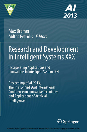 Research and Development in Intelligent Systems XXX main product photo