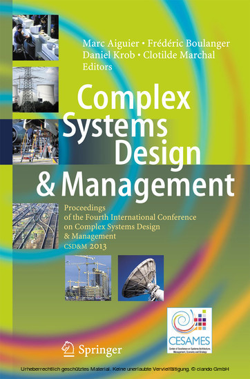 Complex Systems Design & Management main product photo