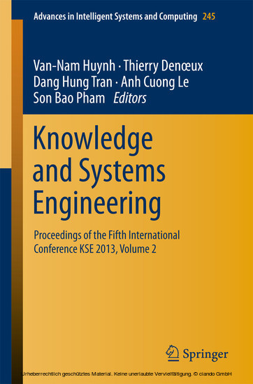Knowledge and Systems Engineering main product photo