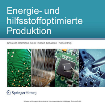 Energie- und hilfsstoffoptimierte Produktion