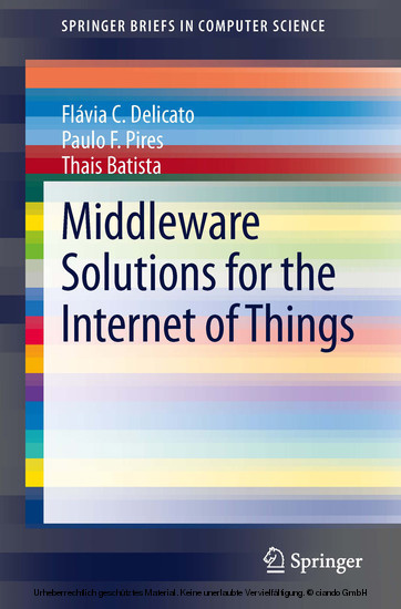 Middleware Solutions for the Internet of Things main product photo