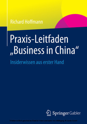 Praxis-Leitfaden 'Business in China'