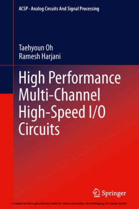 High Performance Multi-Channel High-Speed I/O Circuits