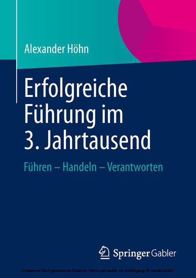 Erfolgreiche Führung im 3. Jahrtausend main product photo