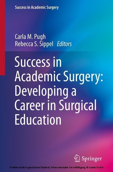 Success in Academic Surgery: Developing a Career in Surgical Education main product photo